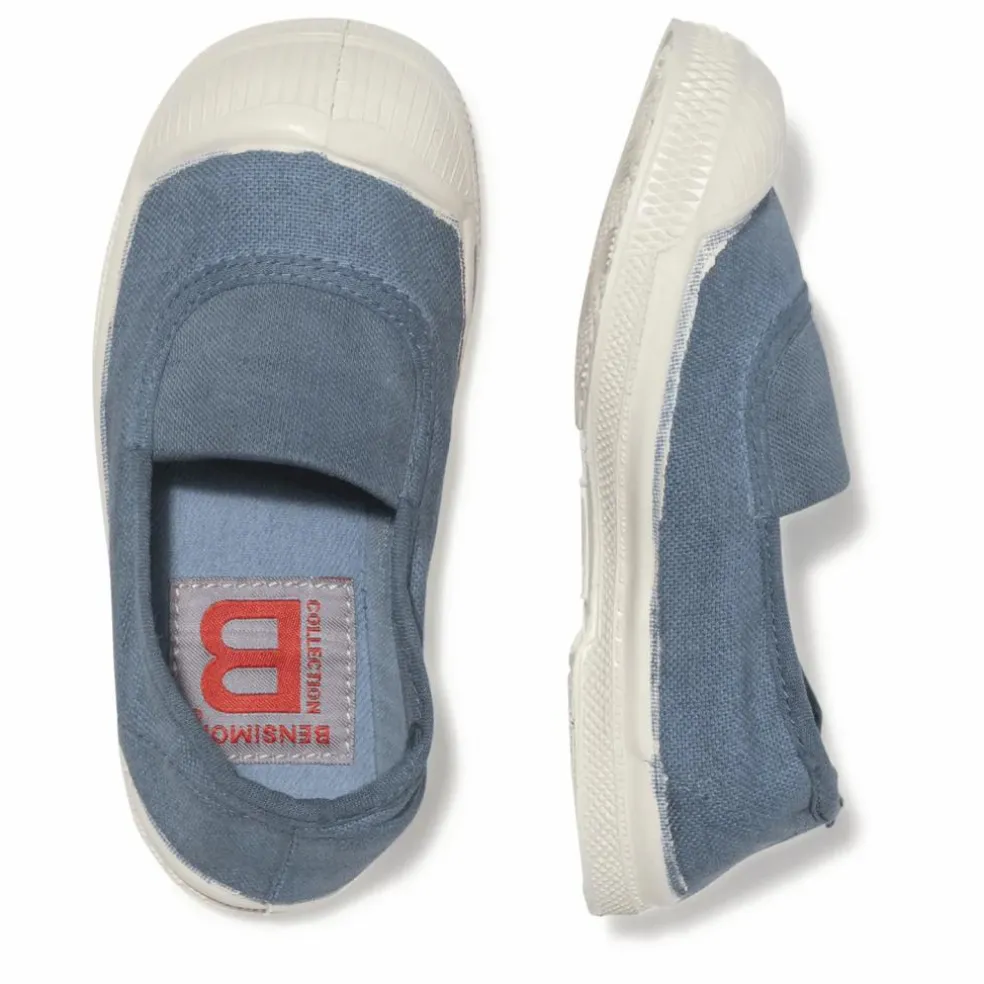 Tennis Elastique Vegan | Denim