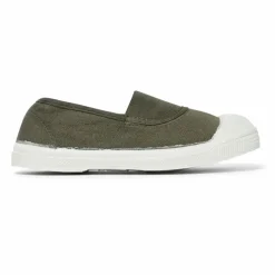 Tennis Elastique Vegan | Vert kaki