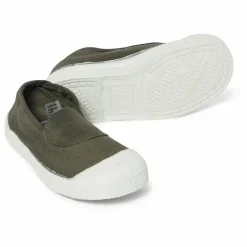 Tennis Elastique Vegan | Vert kaki