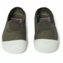 Tennis Elastique Vegan | Vert kaki