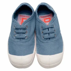 Tennis Lacets Vegan | Bleu jean