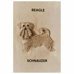 Tenture murale Chiens | Sable