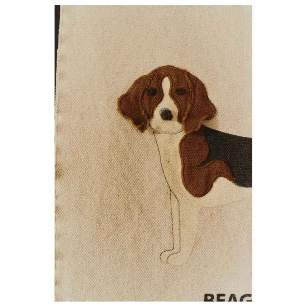 Tenture murale Chiens | Sable