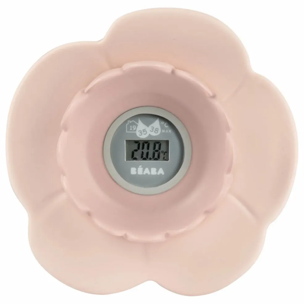 Thermomètre de bain Lotus | Rose