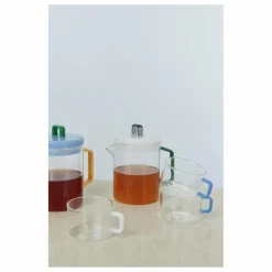 Théière en verre Brew | Bleu ciel
