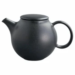 Théière Pebble en porcelaine - 500 ml | Noir