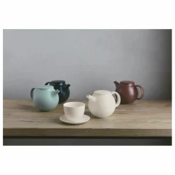 Théière Pebble en porcelaine - 500 ml | Noir