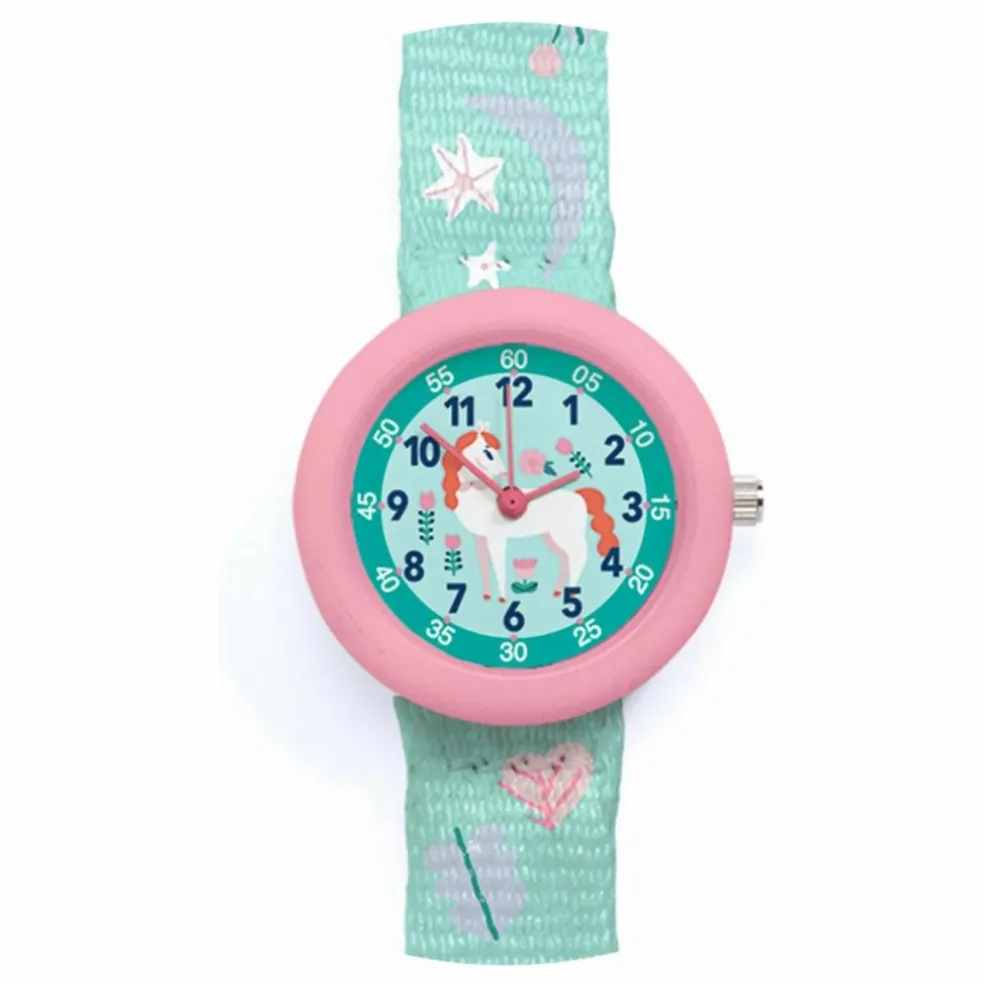 TICLOCK - Montre Cheval | Bleu azur