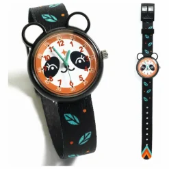 TICLOCK - Montre Panda | Noir