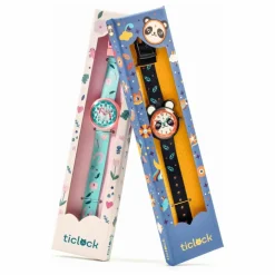TICLOCK - Montre Panda | Noir