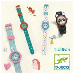 TICLOCK - Montre Super-héros | Bleu canard