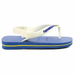 Tongs Baby Brasil Logo | Bleu