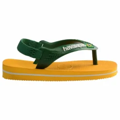 Tongs Baby Brasil Logo | Jaune