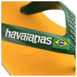 Tongs Baby Brasil Logo | Jaune