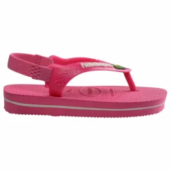 Tongs Baby Brasil Logo | Rose