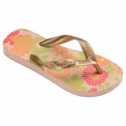 Tongs Bébé Flores | Rose bonbon