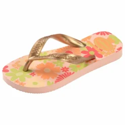 Tongs Bébé Flores | Rose bonbon