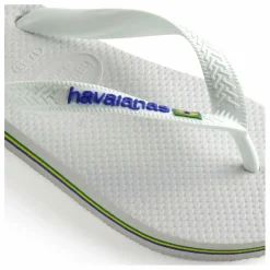 Tongs Brasil Logo | Blanc