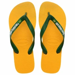 Tongs Brasil Logo | Jaune