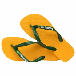 Tongs Brasil Logo | Jaune