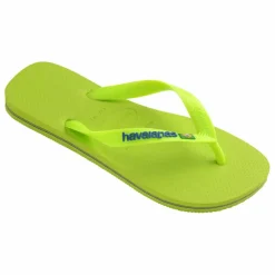 Tongs Brasil Logo Néon | Vert