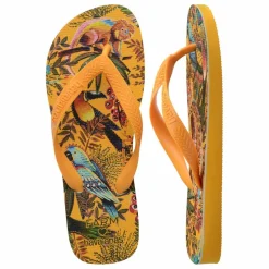 Tongs Farm Selva x Farm Rio | Jaune moutarde