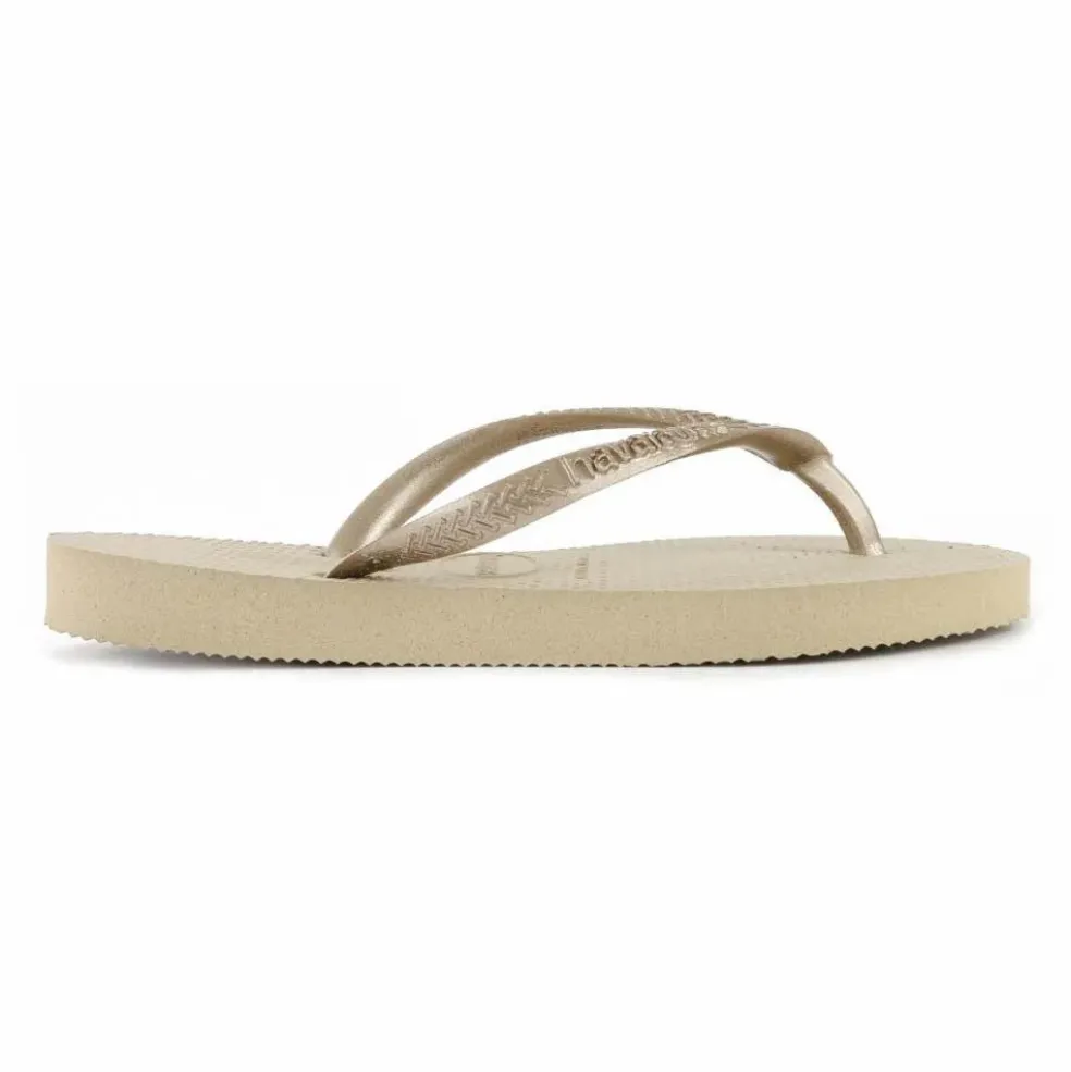 Tongs Slim | Doré