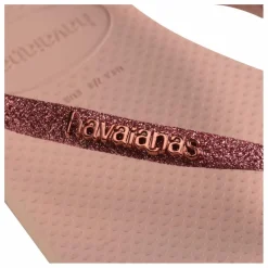 Tongs Slim Glitter | Rose
