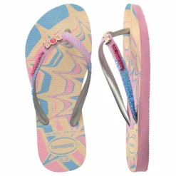 Tongs Slim Glitter Trendy | Rose