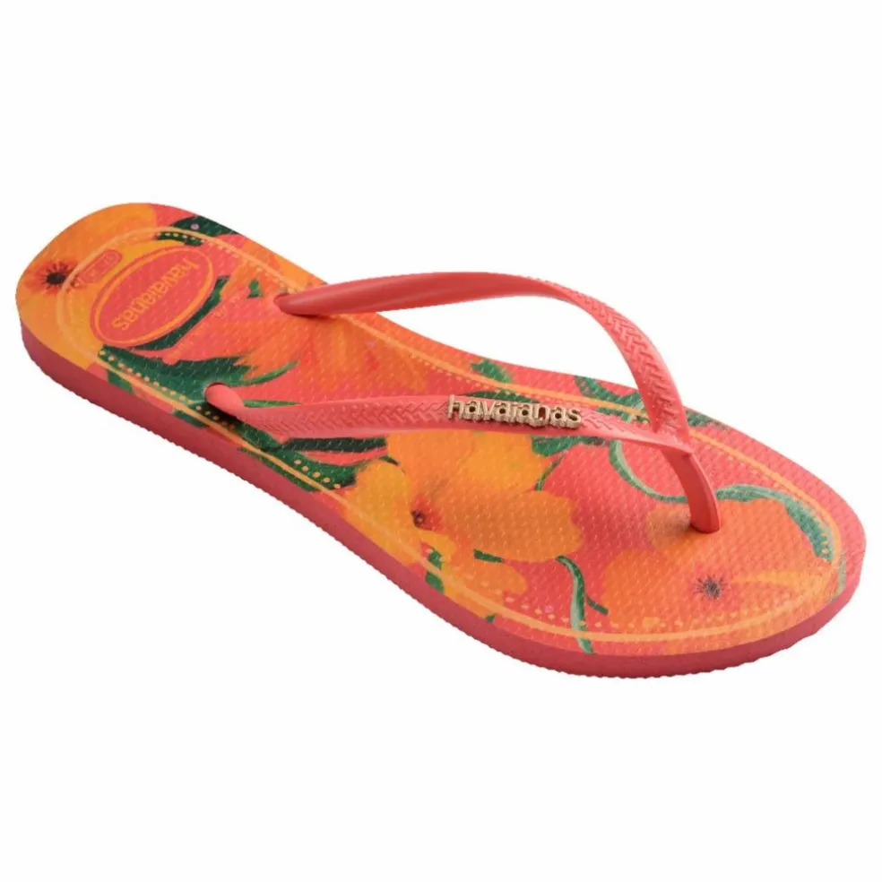 Tongs Slim Tropical | Corail