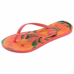 Tongs Slim Tropical | Corail