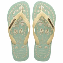 Tongs Top Tropicalia Vibes x Farm Rio | Vert Menthe