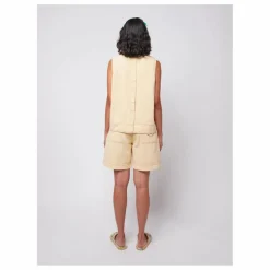 Top A Day At The Beach Coton Bio - Collection Femme | Jaune pâle