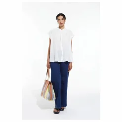 Top Adele Gobi Boderies | Ecru