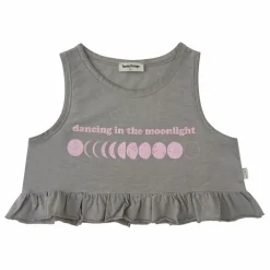 Top Court Moon | Gris foncé
