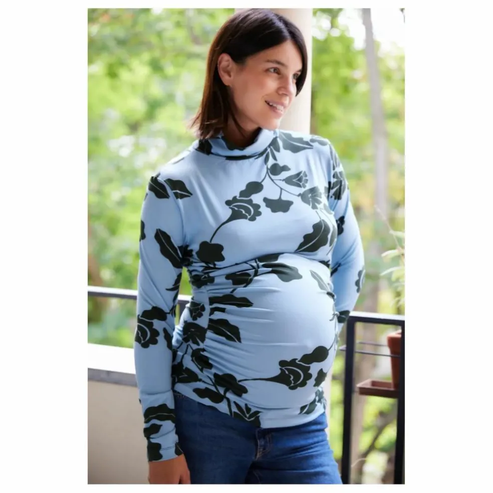 Top de Grossesse Mathilda Tokyo | Bleu