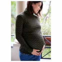 Top de Grossesse Mathilda Seventies | Vert kaki