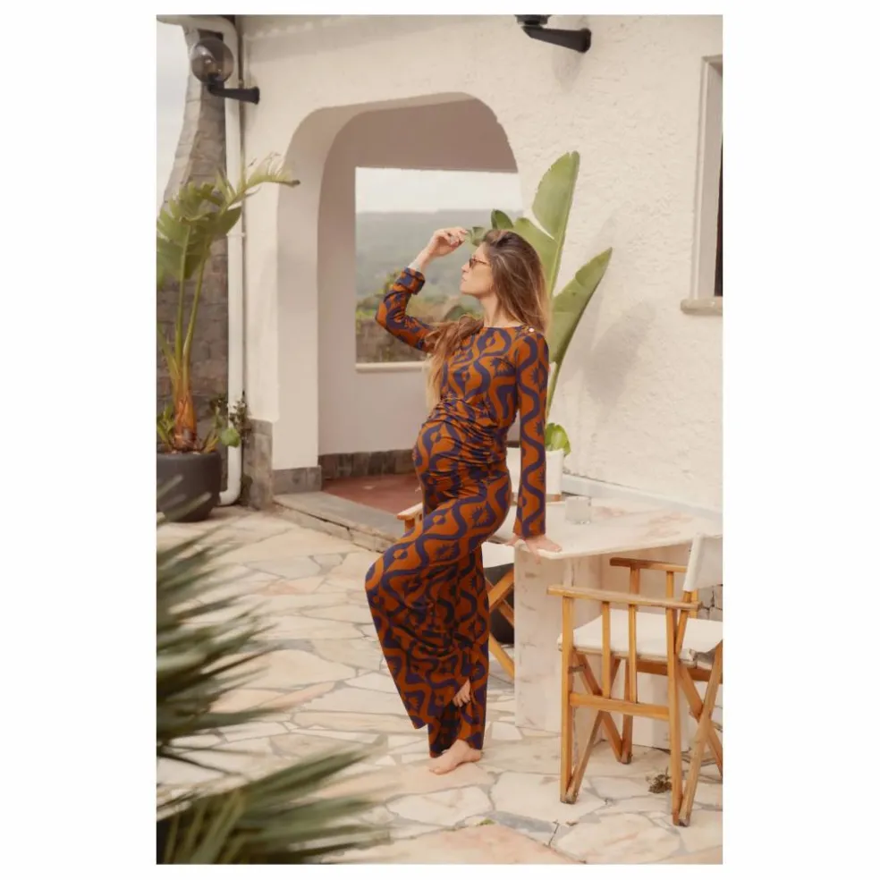 Top de Grossesse Mona Full Moon | Marron