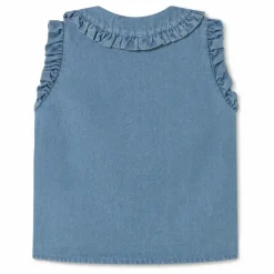 Top Denim | Bleu