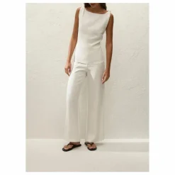 Top Flor Lin | Ecru