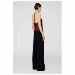 Top Leanne Soie | Bordeaux