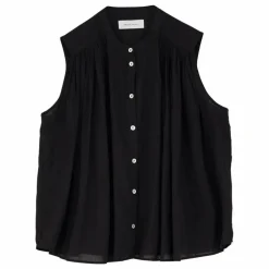 Top Louise Coton Bio | Noir