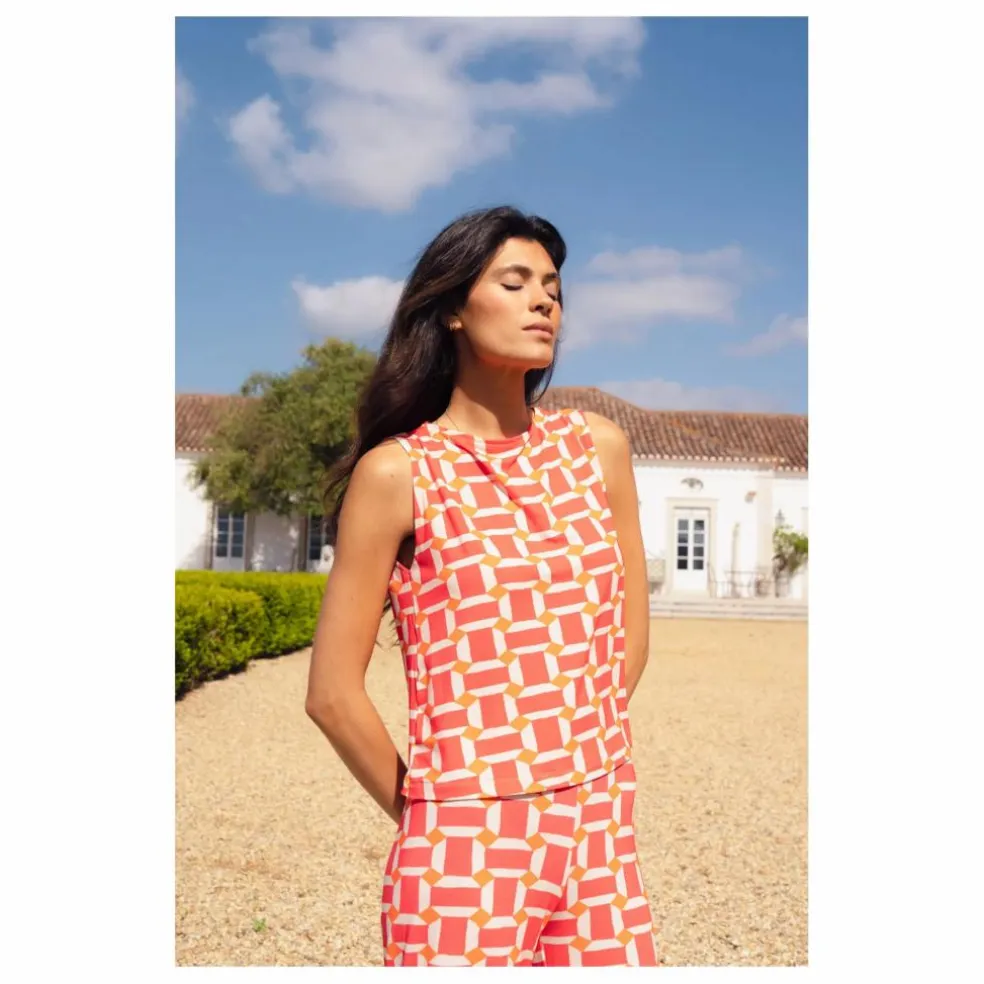 Top Paolina Pink Mama - Vêtement Femme | Rose