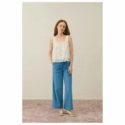 Top Paradine Coton Bio - Collection Femme | Blanc cassé
