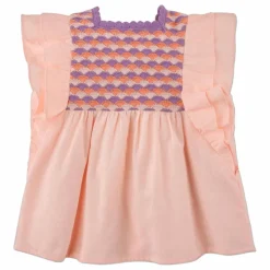 Top Sylvia Volants | Rose pâle