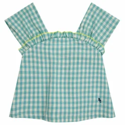 Top Vichy | Bleu Clair