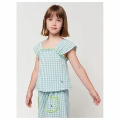 Top Vichy | Bleu Clair