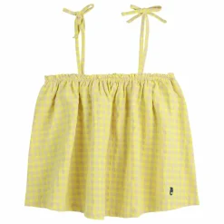 Top Vichy | Jaune
