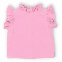 Top Volants Spyros Baby | Rose bonbon