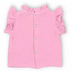 Top Volants Spyros Baby | Rose bonbon
